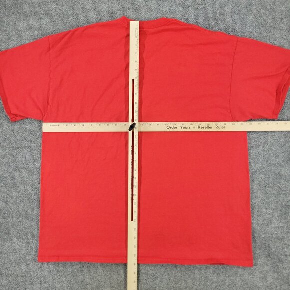 Anaheim Angels Shirt Men 2XL Red MLB Baseball Logo Crew Neck Short Sleeve Adult - Picture 9 of 13